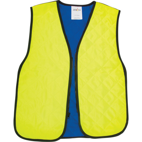 Veste refroidissante &agrave; &eacute;vaporation, 2T-Grand, Jaune lime haute visibilit&eacute; Action Paper