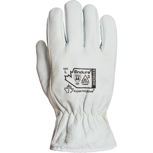 Endura&reg; 378GKGE Arc-Flash Gloves, Small, 36 cal/cm², Level 3 Action Paper