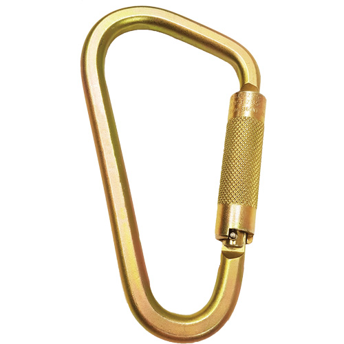 Carabiner Connector with 2-1/4" Gate Opening Action Paper