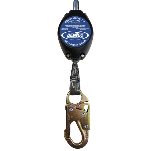 Self Retracting Lanyard with Composite Housing, 7', Web, Swivel Action Paper