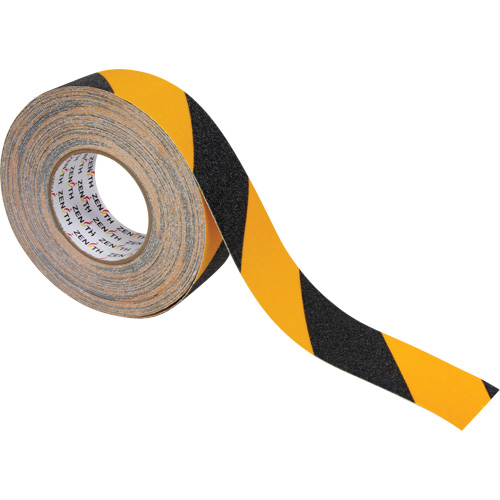 Anti-Skid Tape, 2" x 60', Black & Yellow Action Paper
