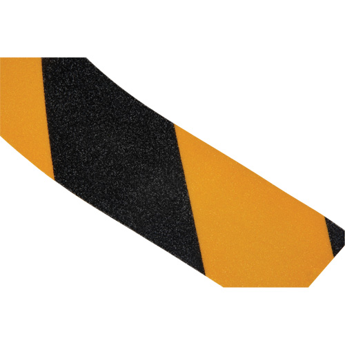 Anti-Skid Tape, 2" x 60', Black & Yellow Action Paper