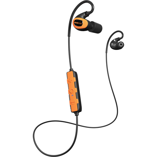 Safety Orange Pro 3.0 Bluetooth Earbuds Action Paper