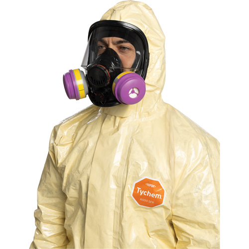 Combinaison 6000 SFR Tychem, Taille Petit, Khaki Action Paper