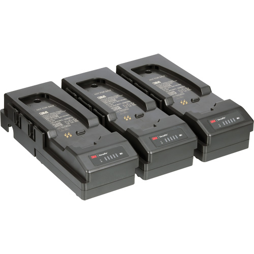 Versaflo 3-Station Battery Charger Pack for Versaflo TR-300+ PAPR Action Paper