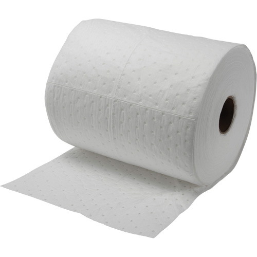 Bonded Sorbent Rolls, Heavyweight, 150' L x 15" W, 12 gal. Absorbancy Action Paper