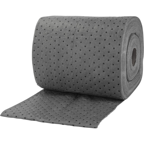 Bonded Sorbent Rolls, Mediumweight, 150' L x 15" W, 8 gal. Absorbancy Action Paper