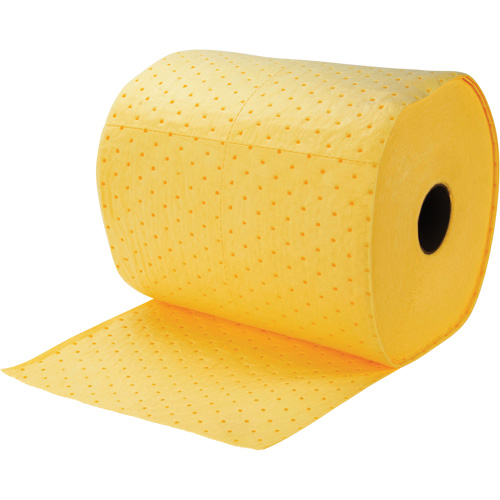Bonded Sorbent Rolls, Heavyweight, 150' L x 15" W, 10 gal. Absorbancy Action Paper