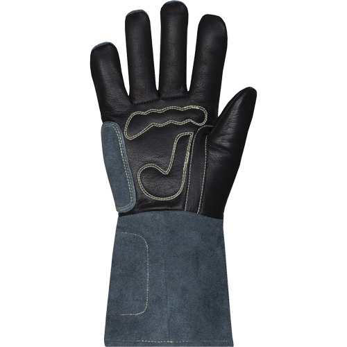 Endura&reg; 398KGLBGL MIG Welding Glove, Grain Cowhide, Size X-Small Action Paper