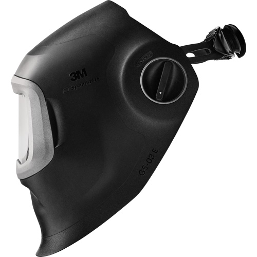Masque de soudage Speedglas G5-03 E 09-0100-20 avec ADF G5NC, 4,2" lo x 2,1" la Champ de vision, Teinte 3/5/8 - 12, Noir Action Paper