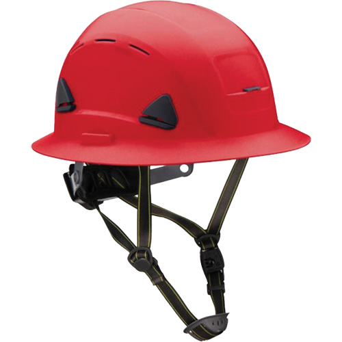 Casque Fibre Metal de style escalade avec bordure compl&egrave;te, R&eacute;pond aux normes CSA type 2, Suspension Rochet, Ventil&eacute; Action Paper