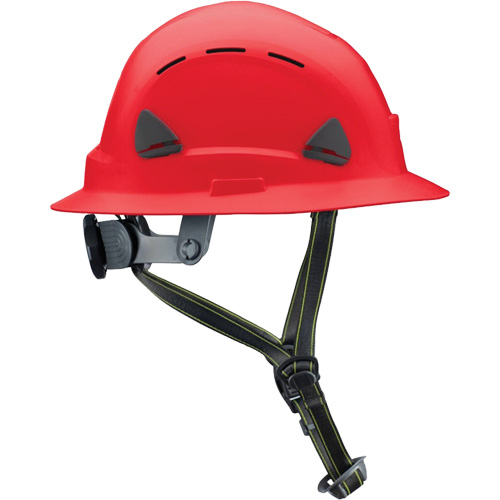 Casque Fibre Metal de style escalade avec bordure compl&egrave;te, R&eacute;pond aux normes CSA type 2, Suspension Rochet, Ventil&eacute; Action Paper