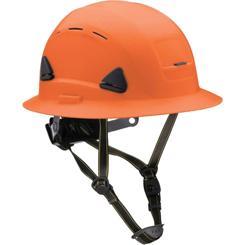 Casque Fibre Metal de style escalade avec bordure compl&egrave;te, R&eacute;pond aux normes CSA type 2, Suspension Rochet, Ventil&eacute; Action Paper