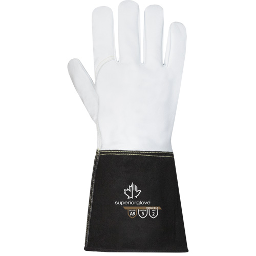 Endura&reg; 399GCXL5 Fire-Resistant Gloves, Size Small, Goatskin Shell, ASTM ANSI Level A9 Action Paper