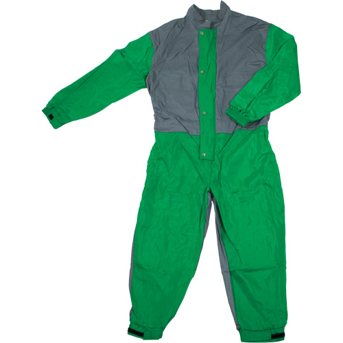 RPB&reg; Blast Suit Coveralls, Men's, Green, Size Large Action Paper