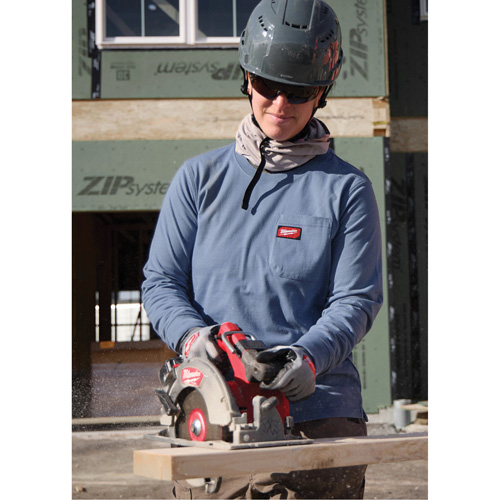 T-shirt &agrave; manches longues avec poches GRIDIRON, Femmes, T-petit, Noir Action Paper