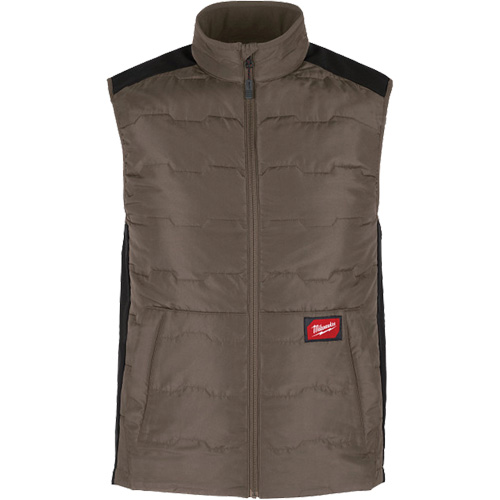 FREEFLEX Lightweight Insulated Vest, Men's, Small, Brown Action Paper