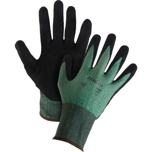 Gants l&eacute;gers et haute dext&eacute;rit&eacute; r&eacute;sistants &agrave; la coupe, Taille 11, Calibre 21, Rev&ecirc;tement Mousse de nitrile, Enveloppe en Acier inoxydable/PEHP, ASTM ANSI niveau A3 Action Paper