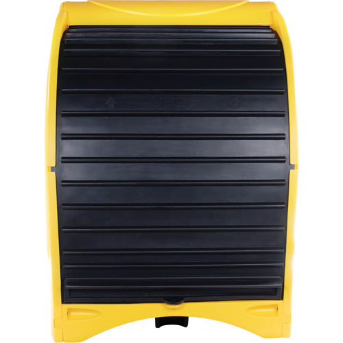 4-Drum Hard Cover Spill Pallet, 68.11" L x 61.61" W x 83.07" H, 1433 lbs. Load Capacity Action Paper