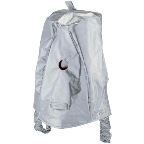 Cagoule r&eacute;fl&eacute;chissant la chaleur avec fen&ecirc;tre transparente dor&eacute;e Action Paper