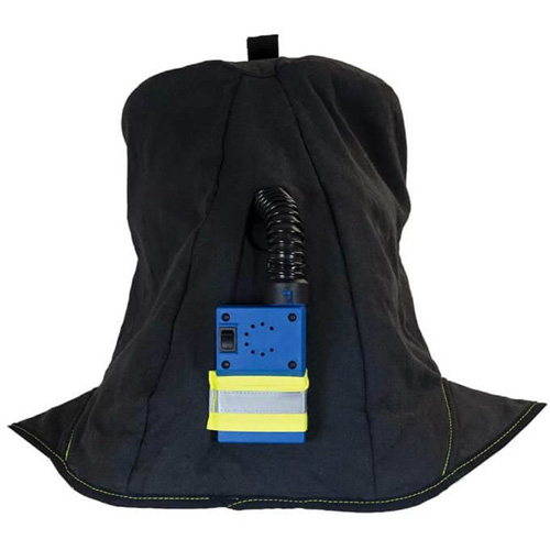 Cagoule de protection contre l'arc &eacute;lectrique TCG, Noir, 40 cal/cm², ANSI Z87.1/ASTM F1506/ASTM F1959/ASTM F2178/R&eacute;pond ou surpasse la norme CSA Z462/NFPA 70E, 4 Arc &eacute;lectrique EPI cat&eacute;gorie niveau Action Paper