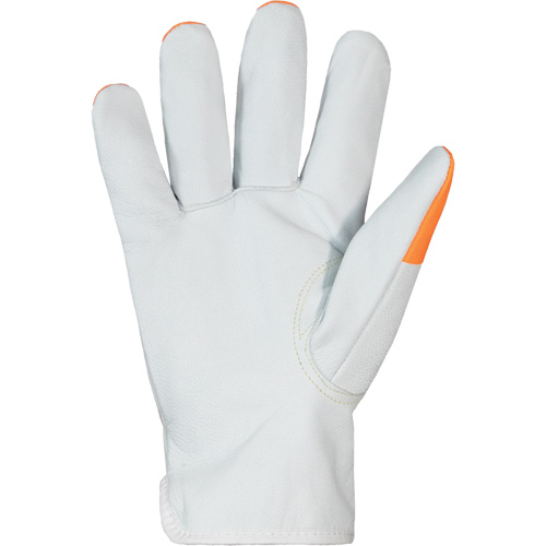 Endura Pro High-Visibility Cut-Resistant Gloves, Size Small, Cowhide Shell, ASTM ANSI Level A6 Action Paper