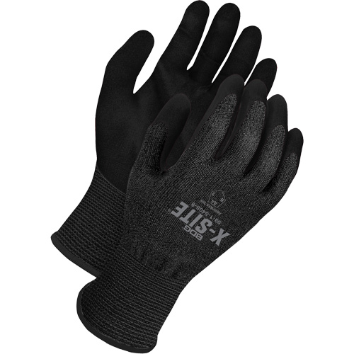 X-Site&reg; Coated Cut-Resistant Touchscreen Gloves, Size 6, 18 Gauge, Polyurethane Coated, HPPE Shell, ASTM ANSI Level A4 Action Paper