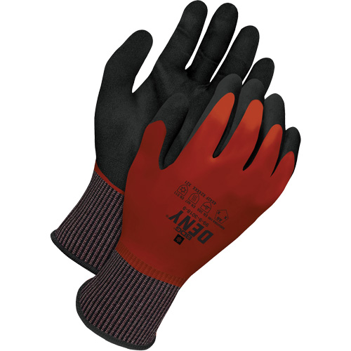 Deny&reg; Lined Cut-Resistant Food Contact Gloves, Size 7, 18 Gauge, Foam Nitrile Coated, HPPE Shell, ASTM ANSI Level A6/EN 388 Level F Action Paper