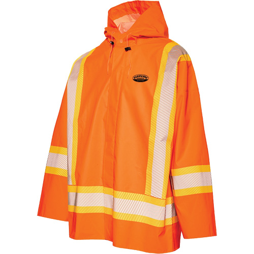 Imperm&eacute;able R804 Hurricane, Petit, Orange haute visibilit&eacute; Action Paper