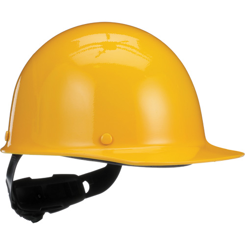 Skullgard&reg; Full Brim Hard Hat, Ratchet Suspension, Yellow Action Paper