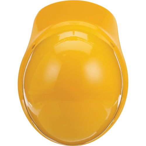 Skullgard&reg; Full Brim Hard Hat, Ratchet Suspension, Yellow Action Paper