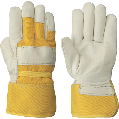 Gants isol&eacute;s en cuir fleur de vache pour femmes, Taille unique, Paume en Cuir fleur de vache, Doublure en Molleton Action Paper