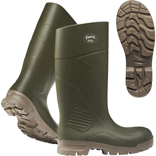 Ranpro Soft-Toe Boots, Polyurethane, Size 4 Action Paper