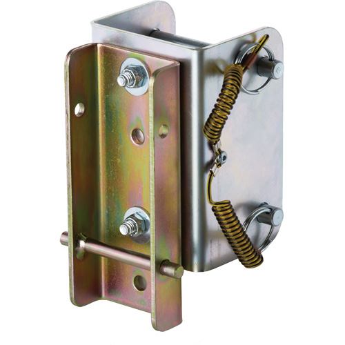DBI-SALA&reg; Confined Space Davit Winch Mounting Bracket, Zinc Plated Action Paper