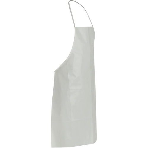 Bib Apron, ProShield&reg; 50, White, 28" W x 36" L Action Paper
