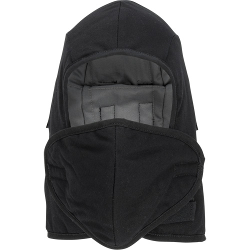 Doublure matelass&eacute;e ignifug&eacute;e Pioneer 766A pour casque de s&eacute;curit&eacute; avec embout buccal amovible, Noir/Gris, Coton/FR-Tech/Modacrylique/Nylon Action Paper
