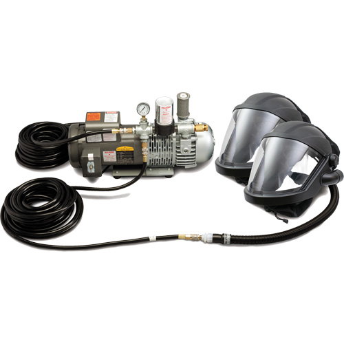 2-Worker MAXSHIELD&reg; Supplied Air Shield System Action Paper