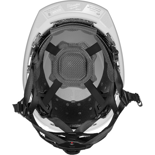 Casque de s&eacute;curit&eacute; &agrave; bordure avant BOLT, R&eacute;pond aux normes CSA type 2, Suspension Rochet, Ventil&eacute; Action Paper
