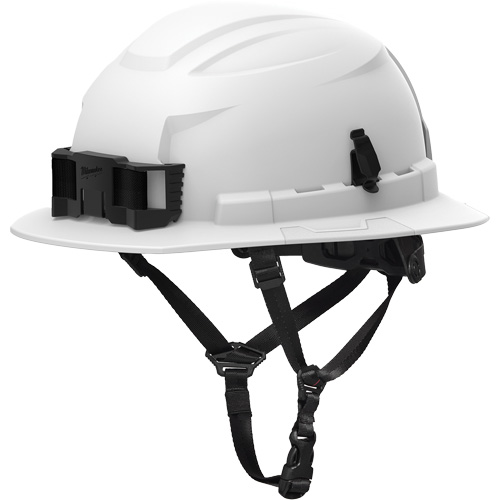 BOLT Full Brim Safety Helmet, CSA Type 2, Ratchet Suspension, Non-Vented Action Paper