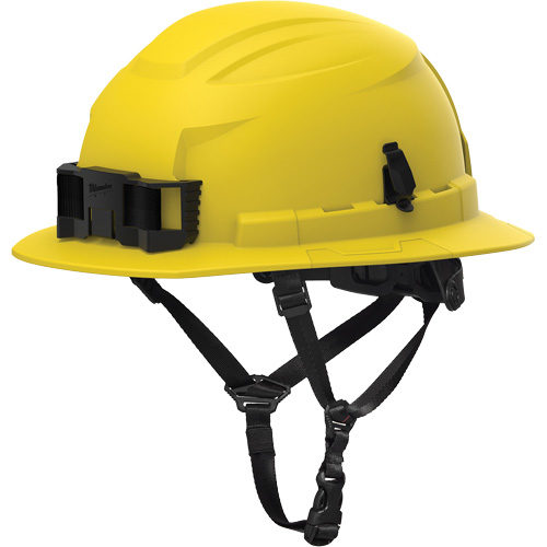BOLT Full Brim Safety Helmet, CSA Type 2, Ratchet Suspension, Non-Vented Action Paper