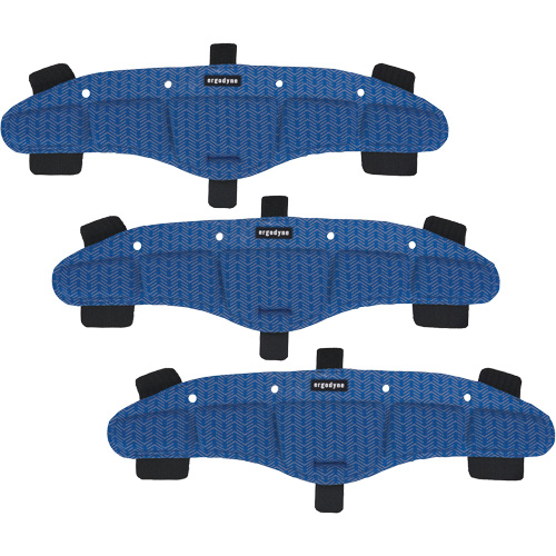 Chill-Its 6611 Moisture-Wicking Hard Hat Cooling Sweatband Pad Action Paper