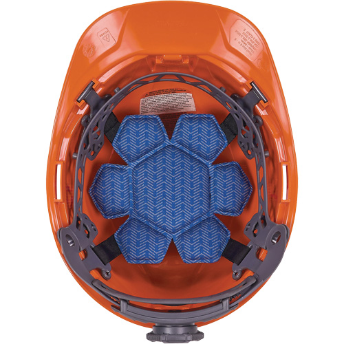 Coussin sup&eacute;rieur de refroidissement pour casque de s&eacute;curit&eacute; Chill-Its 6612 &agrave; &eacute;vacuation de lhumidit&eacute; Action Paper