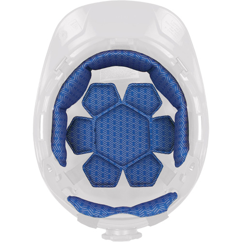 Chill-Its 6614 Hard Hat Cooling Pad Kit Action Paper