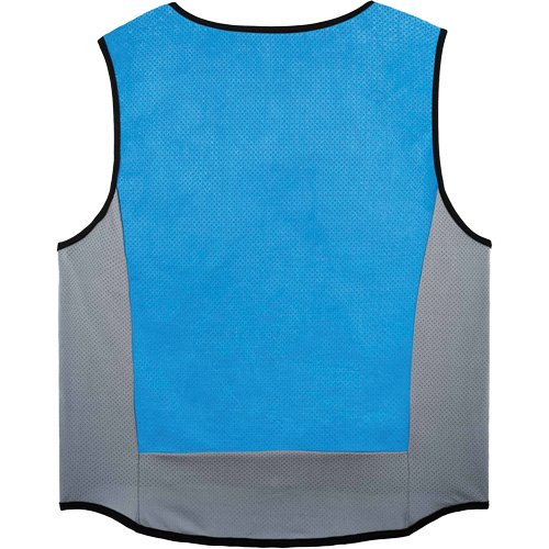 Veste de refroidissement &eacute;vaporatif Chill-Its 6667 avec fermeture &agrave; glissi&egrave;re, 5T-Grand, Bleu Action Paper