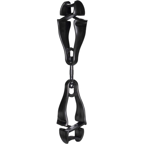 Squids 3420 Swiveling Glove Clip Holder with Dual Clips Action Paper