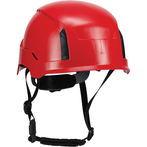 RZRBack Industrial Climbing Helmet, ANSI Type I/CSA Type 1, Ratchet Suspension Action Paper