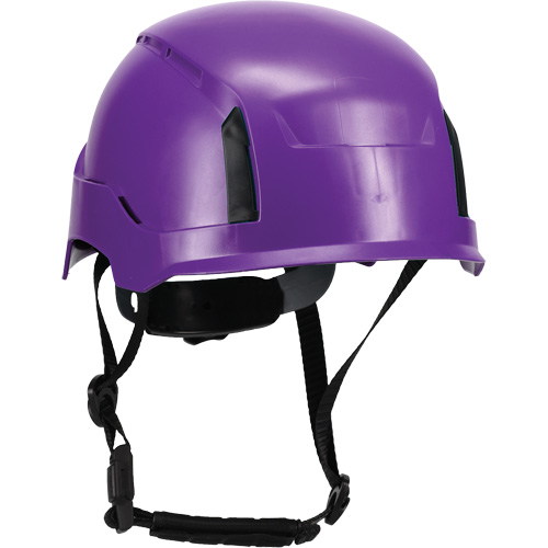 RZRBack Industrial Climbing Helmet, Meets CSA Type 1, Ratchet Suspension, Non-Vented Action Paper