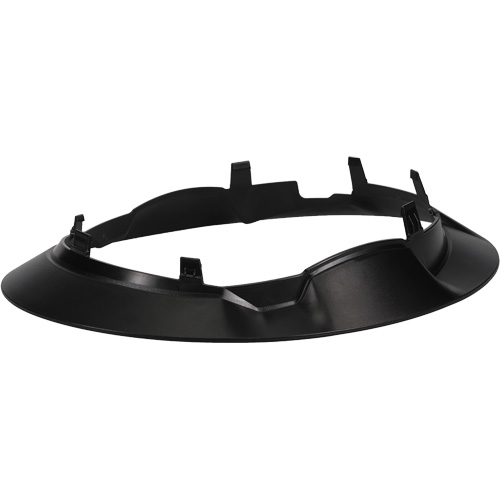 Wide Clip-On Full Brim for RZRBack Climbing Helmet, White Action Paper