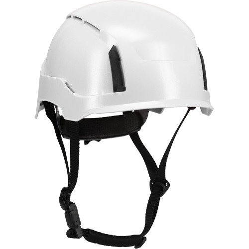 North&reg; RZRBack Industrial Climbing Helmet, Meets CSA Type 2, Ratchet Suspension, Vented Action Paper