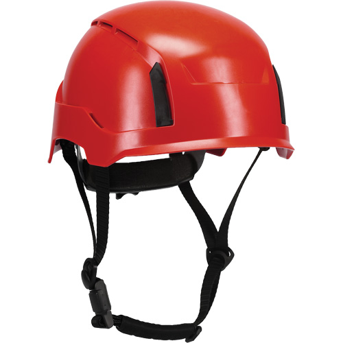RZRBack Industrial Climbing Helmet, Meets CSA Type 2, Ratchet Suspension, Vented Action Paper